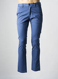 Pantalon chino stretch taille normale bleu TOMMY HILFIGER homme
