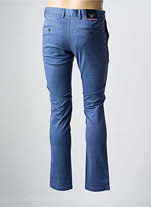 Pantalon chino stretch taille normale bleu TOMMY HILFIGER homme