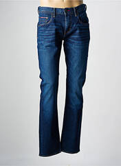 Jeans coupe droite bleu TOMMY HILFIGER pour homme seconde vue