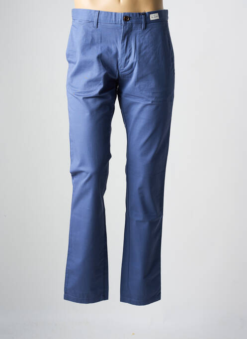 Pantalon chino stretch taille normale bleu TOMMY HILFIGER homme