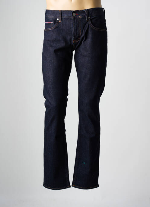 Jeans coupe droite bleu TOMMY HILFIGER pour homme