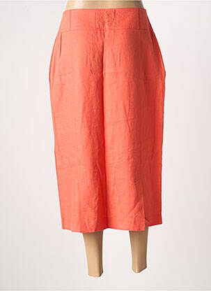 Jupe longue coupe droite orange PIER BÉ femme