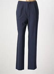 Pantalon chino fermeture zippée sous rabat boutonné taille normale gris GARDEUR femme