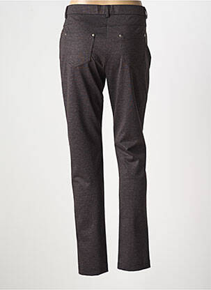 Pantalon slim stretch taille normale rouge GUY DUBOUIS femme