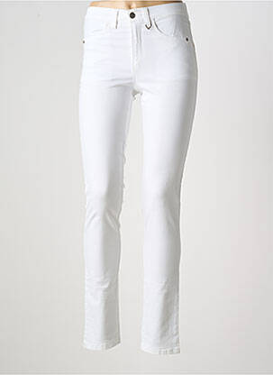 Jeans skinny taille normale taille normale blanc WALTRON femme