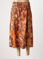 Jupe longue orange TANAWA pour femme seconde vue