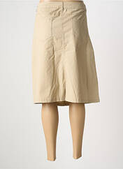 Jupe mi-longue beige JENSEN pour femme seconde vue