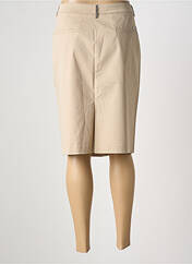 Jupe mi-longue beige JOCAVI pour femme seconde vue