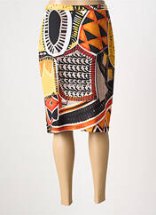 Jupe mi-longue jaune SAN FRANCISCO pour femme seconde vue