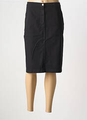 Jupe mi-longue noir MAURICE ABOT pour femme seconde vue