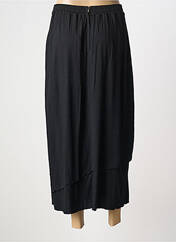 Jupe mi-longue noir TANAWA pour femme seconde vue