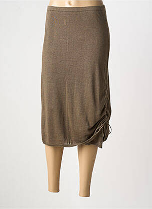 Jupe mi-longue vert ESCORPION pour femme