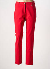 Pantalon chino rouge LCDN pour femme seconde vue