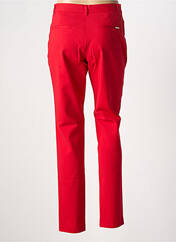 Pantalon chino rouge LCDN pour femme seconde vue