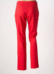 Pantalon chino rouge WALTRON pour femme seconde vue