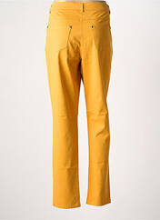Pantalon slim jaune GUY DUBOUIS pour femme seconde vue