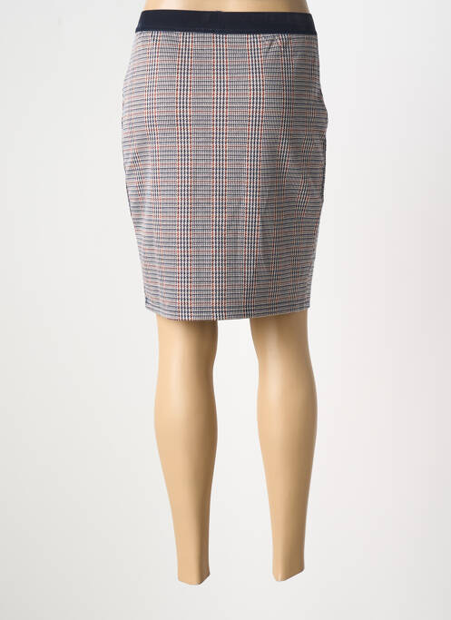 Jupe courte taille élastique noir SIGNATURE femme