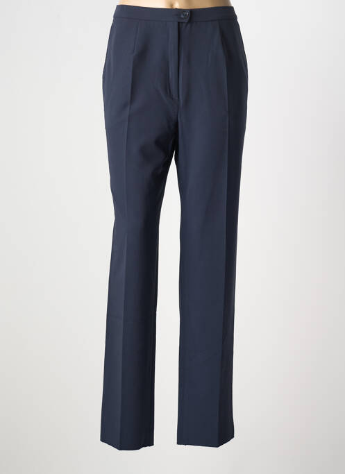 Pantalon chino fermeture zippée sous rabat boutonné taille normale gris GARDEUR femme