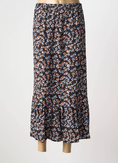 Jupe longue noir SIGNATURE pour femme