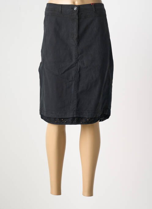 Jupe mi-longue noir JOCAVI pour femme