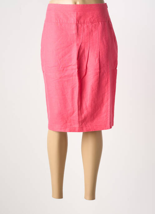 Jupe mi-longue rose OLSEN pour femme