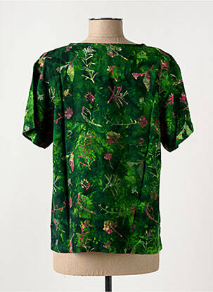 Top manches courtes manches courtes vert C. BY BEA femme