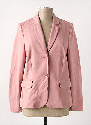 Blazer finition intérieure biaisée rose MERI & ESCA femme