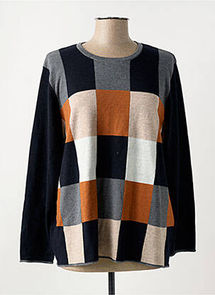 Pull coupe cintrée manches longues noir 5713241270181 femme