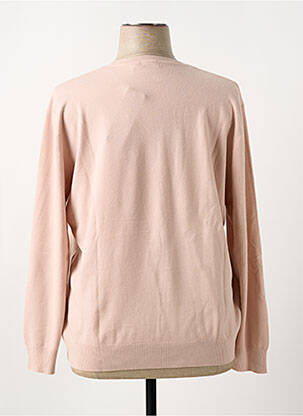 Pull stretch manches longues rose MARINELLO femme