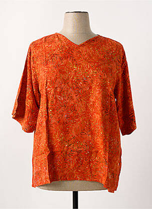 Blouse orange C. BY BEA pour femme