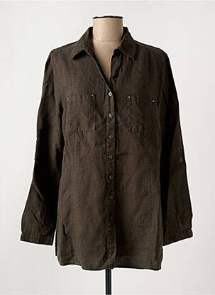 Chemisier marron OLSEN femme