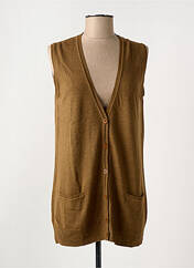 Gilet sans manche marron ESCORPION pour femme seconde vue