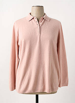 Pull rose CASHMERE FEELING pour femme