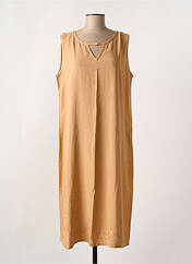 Robe mi-longue beige C. BY BEA pour femme seconde vue