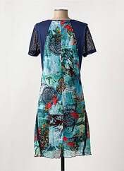 Robe mi-longue bleu GUY DUBOUIS pour femme seconde vue