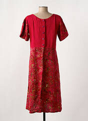 Robe mi-longue rose C. BY BEA pour femme seconde vue