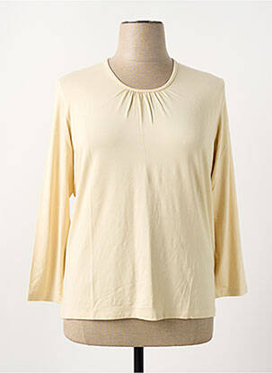 T-shirt beige PIER BÉ pour femme