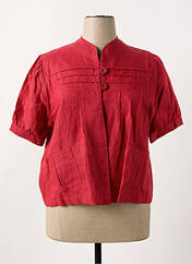 Veste casual rouge OPALINE pour femme seconde vue