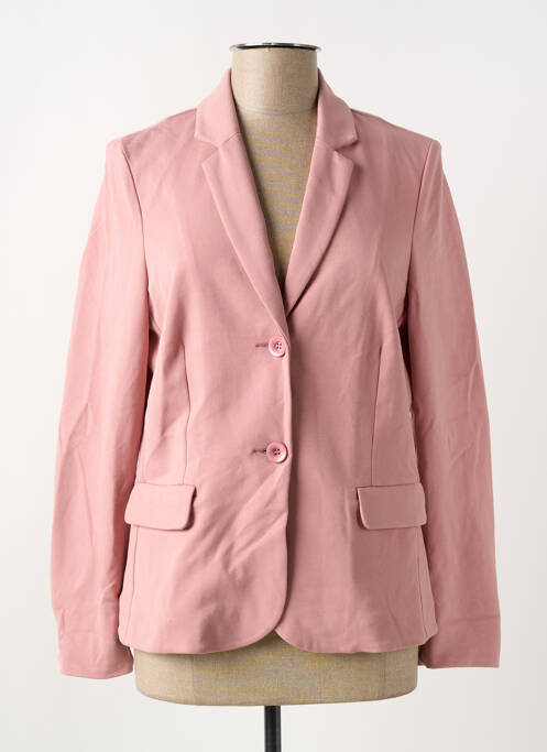 Blazer finition intérieure biaisée rose MERI & ESCA femme
