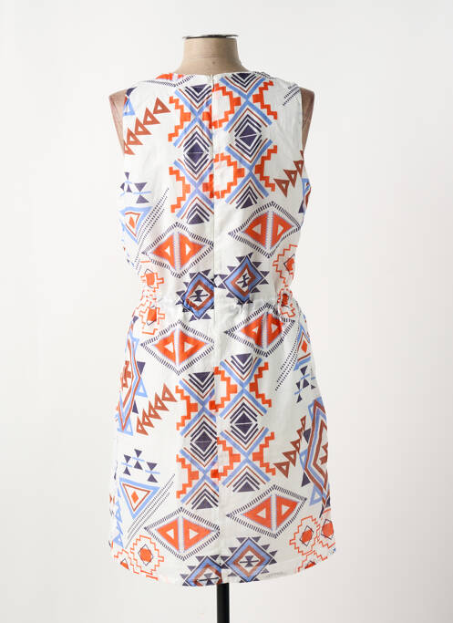 Robe mi-longue sans manche sans manche blanc MERI & ESCA femme