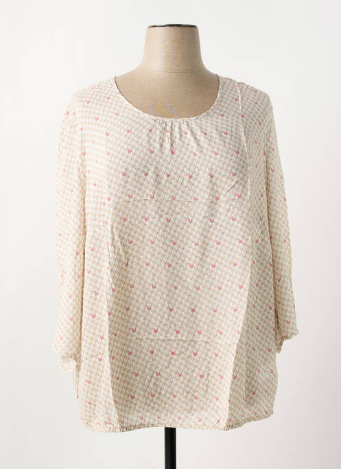 Blouse beige BARBARA LEBEK pour femme