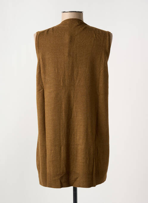 Gilet sans manche marron ESCORPION femme