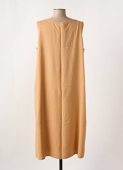 Robe mi-longue beige C. BY BEA femme