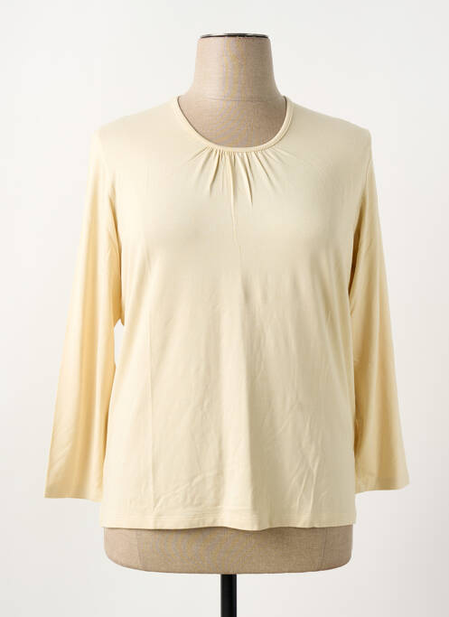 T-shirt beige PIER BÉ pour femme