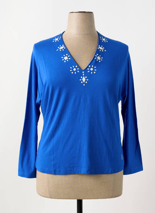 T-shirt bleu PIER BÉ pour femme