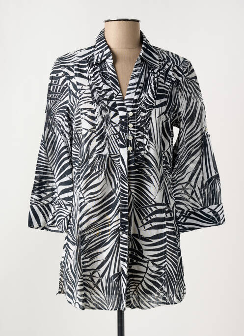 Tunique manches longues noir OLSEN pour femme