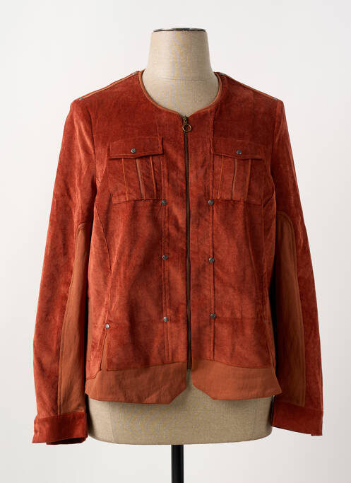 Veste casual orange MERI & ESCA pour femme