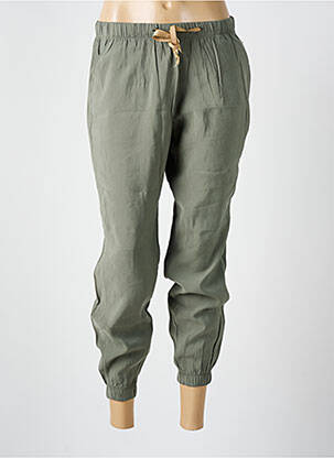 Jogging poches taille normale vert WALTRON femme