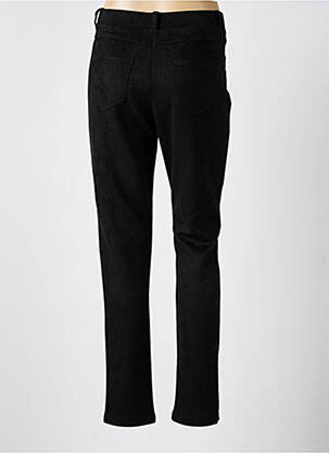 Jegging tissage suedine taille normale noir GUY DUBOUIS femme