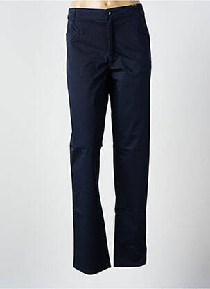 Pantalon droit stretch taille normale bleu YOULINE femme